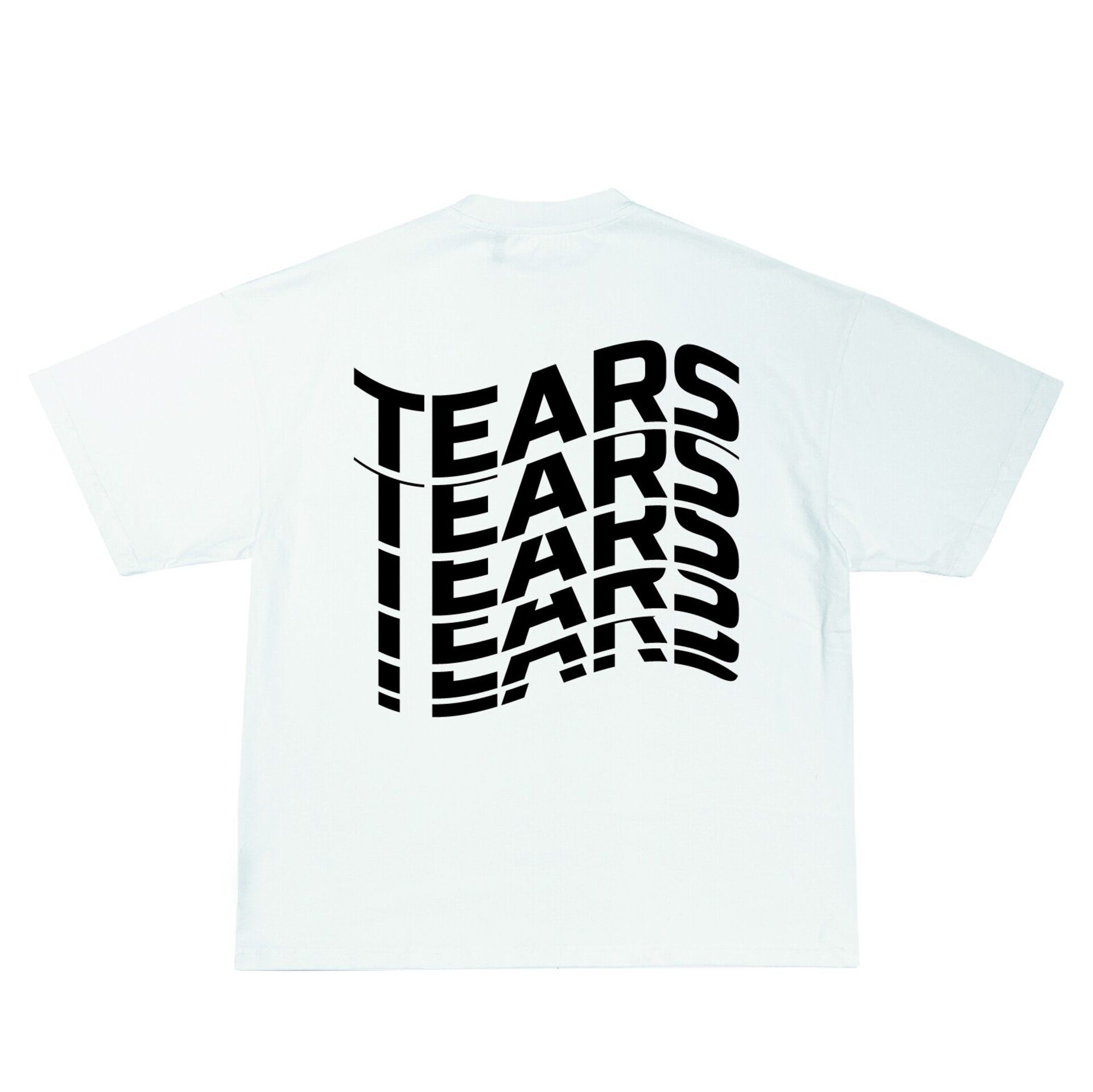 OBLIQUE WHITE OVERSIZE T-SHIRT - 3