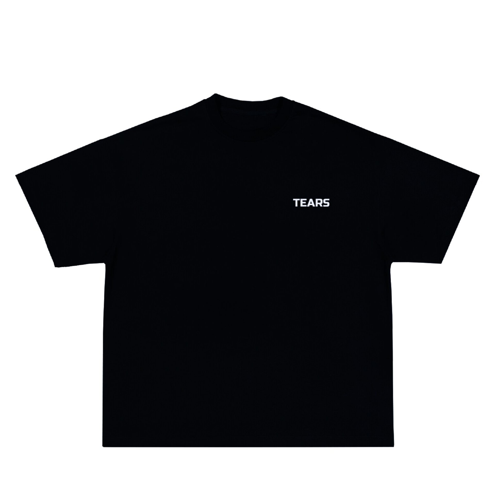 OBLIQUE BLACK OVERSIZE T-SHIRT - 5