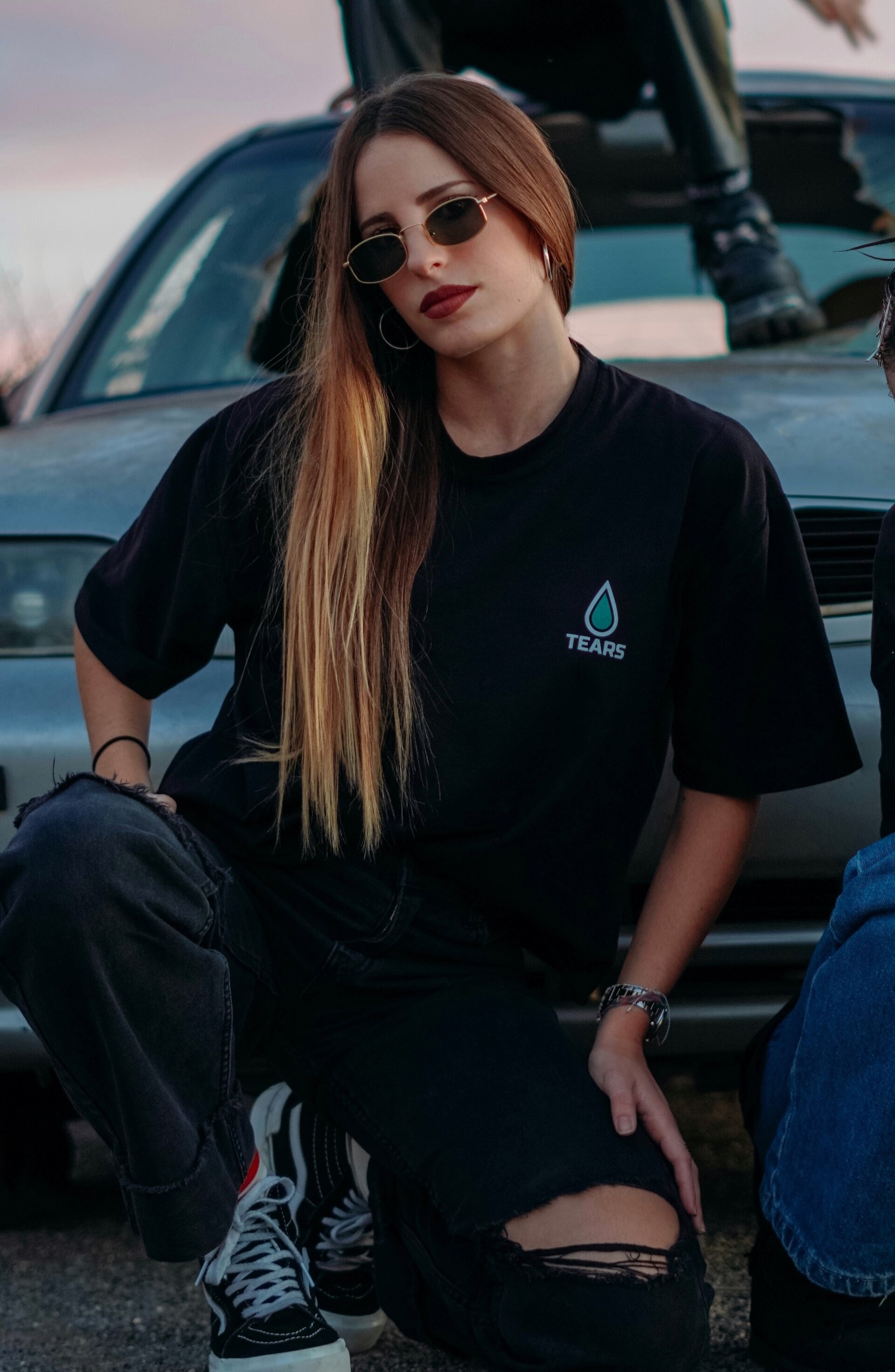 DROP BLACK OVERSIZE T-SHIRT - 4